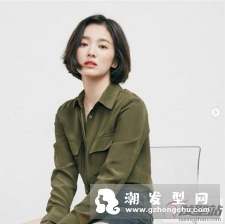 最减龄的流行短发发型 就剪这款短发减龄又显脸小