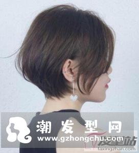 女士搓边头短发发型 简约不乏韵味气质爆棚