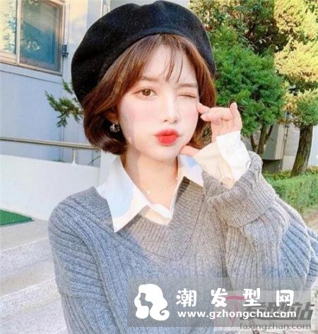女生短发2020最新款 内扣一下更显瘦时髦