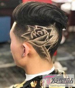 社会发型男小伙精神 诠释个性十足痞帅风