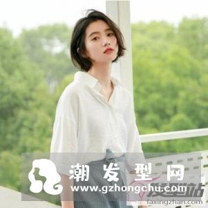文艺女生短发发型 诠释小清新自然美