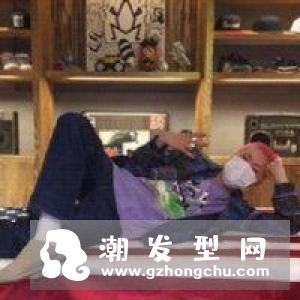 两边镂空发型男盖头 清爽干脆成帅气潮男