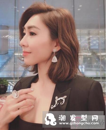 女明星及肩短发发型 清新又不失女人味