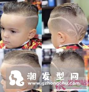 渐变线条雕刻发型 个性型男发型设计