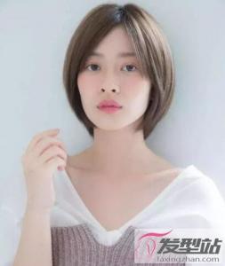齐下巴短发怎么弄 试试这几款温柔修颜魅力十足