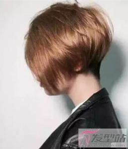 女生剃后脖短发发型 层次感鲜明清爽干练