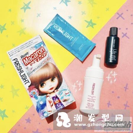 居家染发TIPS请笔记富丽丝染发泡泡染系列日本妹子的变发心头好