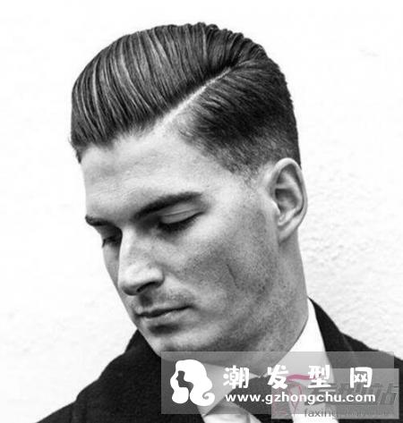 男生经典油头Undercut发型 呈现清爽阳刚的气息深受型男喜爱