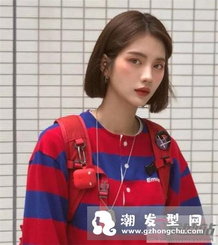 齐脸短发最新发型 换哪款都很美
