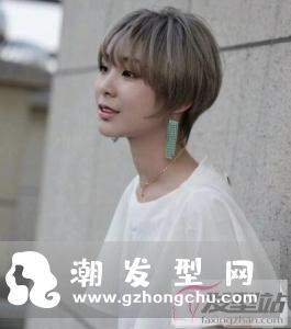 女生适合剪的短发发型 贝壳头短发简约时尚显气质