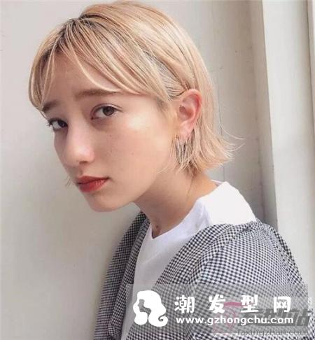 复古原生黑发外翘发型,经典时髦唯美