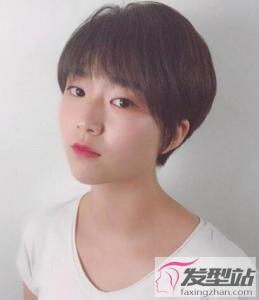 女生适合剪的短发发型 贝壳头短发简约时尚显气质