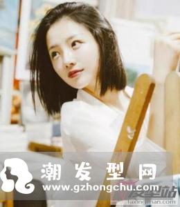 文艺风短发发型女 简约自然小清新范