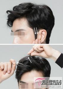 鬓角调皮?压鬓角神器大白头莫西干regent mohican轻松搞定男生发型乱