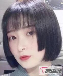 适合年轻女生的短发 公主切短发瘦脸显嫩