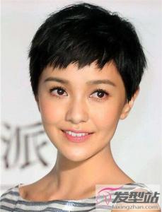 凌乱感高层次短发超短发清爽利落