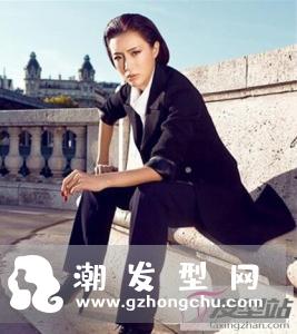 女生短发背头发型 清爽洒脱帅过男生