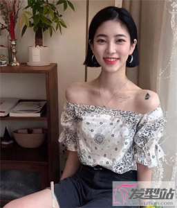 校园系甜美短直发 打造清新初恋风
