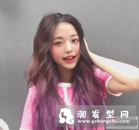 张元英为保紫发冷水洗头 紫色染发适合什么肤色怎么保养？