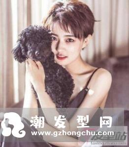 女生精灵头短发发型  干练有个性打造中性风