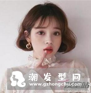 女生内扣短发发型 修颜塑型小清新范