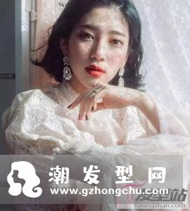 女生短发复古造型 散发优雅女人韵味