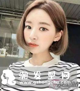 女生内扣短发发型 修颜塑型小清新范