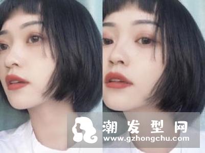 适合年轻女生的短发 公主切短发瘦脸显嫩