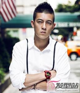 潮流发型男短发两边铲 干练洒脱释放男性魅力