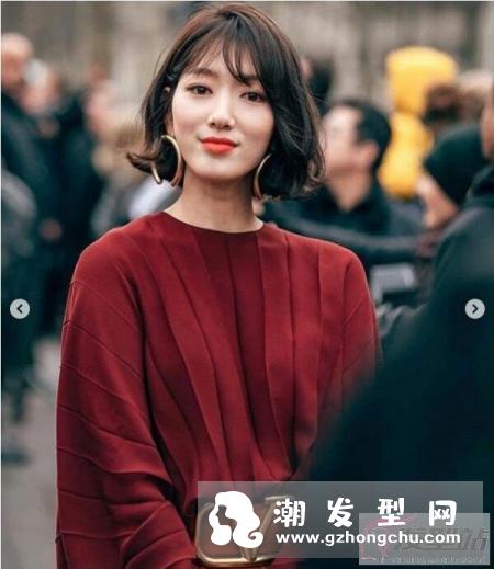 最减龄的流行短发发型 就剪这款短发减龄又显脸小