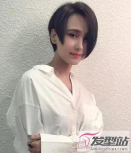 女生不对称短发发型 短发这样剪个性又吸睛
