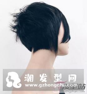 女士创意短发设计 几何短发吸睛超个性