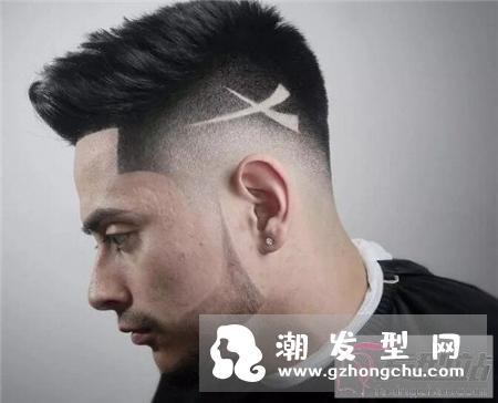 渐变线条雕刻发型 个性型男发型设计