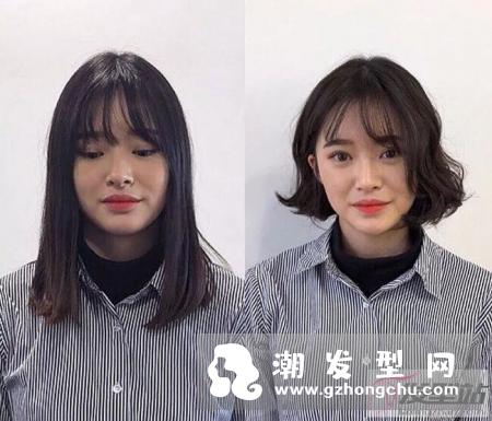 有的时候剪短发、整个人的变化真的相当大!