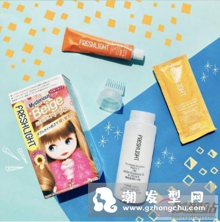 居家染发TIPS请笔记富丽丝染发泡泡染系列日本妹子的变发心头好