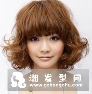 女生内扣短发发型 修颜塑型小清新范