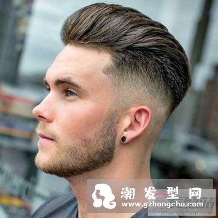 男生经典油头Undercut发型 呈现清爽阳刚的气息深受型男喜爱
