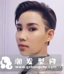 短发女生侧面剃发型 酷炫有个性比男生还帅