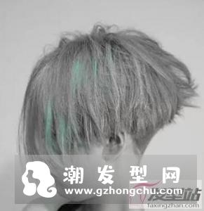 女生后面推掉短发 洋气清爽释放个性