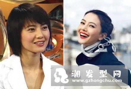 女神级小脸短发的魅力在此，想改变形象就靠这一刀！