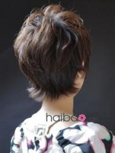 女生短发背头发型 清爽洒脱帅过男生