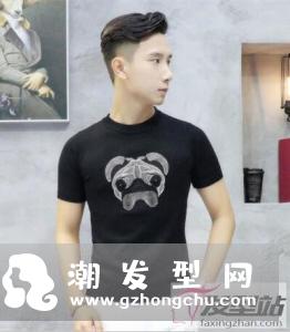 两边短中间长男发型 潇洒干练男人味十足