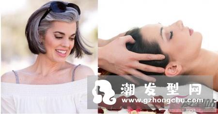 少年白、白发出现怎么办？睡前按摩3分钟还你青春黑亮发