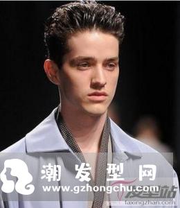 男士背头发型 成熟稳重商务范
