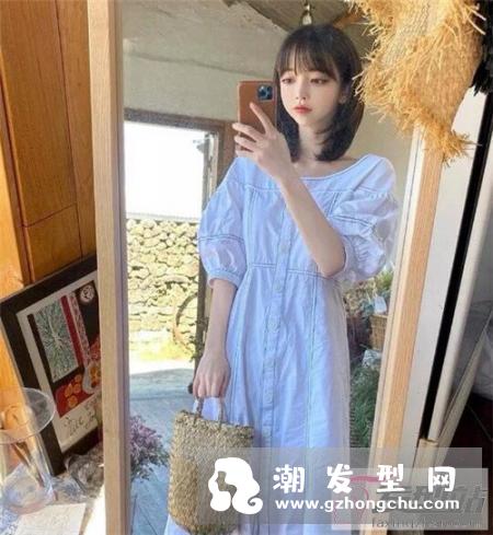 气质“小尾巴”短发 减龄5岁不是问题