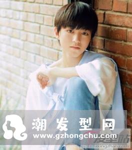 男生齐刘海短发 呆萌减龄又洋气