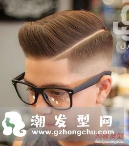 渐变线条雕刻发型 个性型男发型设计