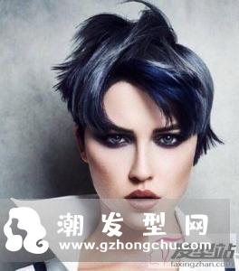 前长后短发型发丝长短不一