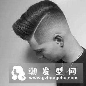 适合两边剃短发是近年来颇受男生欢迎的发型