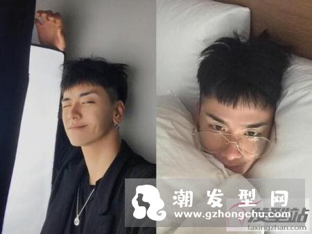 男生阿呆头短发发型 懒惰型男的最佳选择
